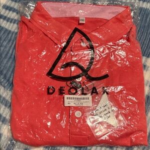 Deolax Red Polo Shirt 2XL